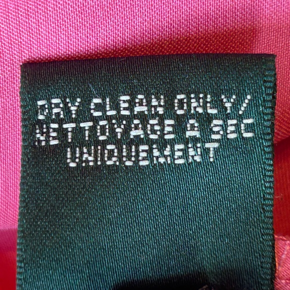 RALPH LAUREN s6 floral strapless gown Gorgeous, fully lined, side boning - Picture 6 of 6